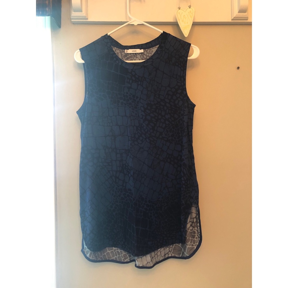 Printed classy tank top